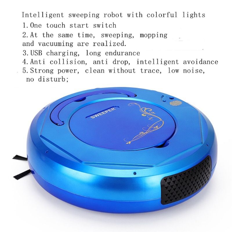 Robot aspirador inteligente para uso doméstico